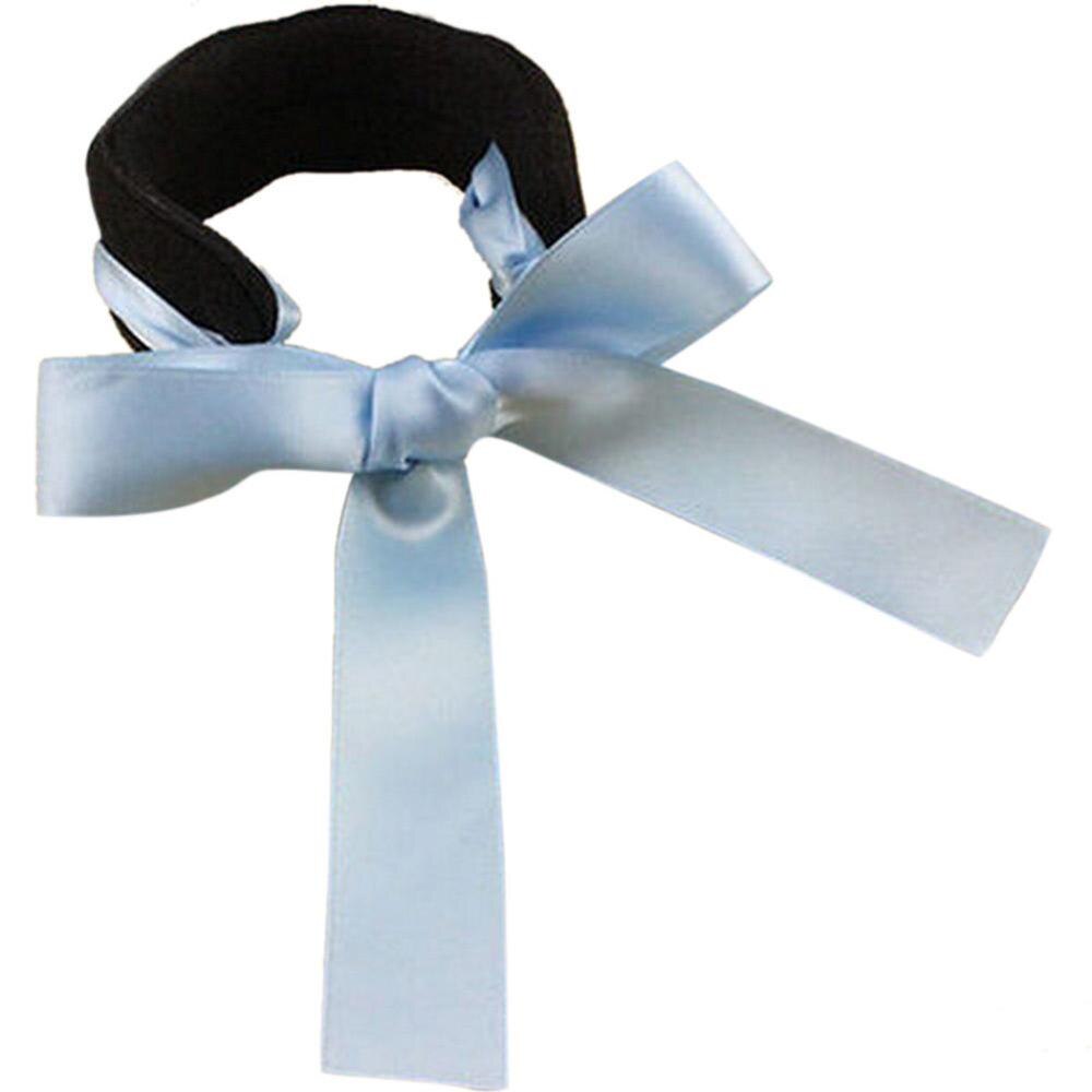 Herramientas de peinado para el cabello de anillos grandes fáciles, esponja de espuma mágica para hacer moños, rosquillas, productos de peinado, accesorios para el cabello para niñas y mujeres: Light Blue