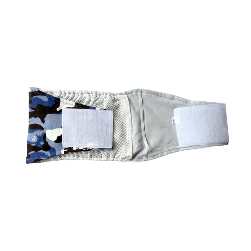 Katoen Hond Luiers Wasbaar Hond Sanitair Shorts Duurzaam Pet Broek Herbruikbare Puppy Luiers Anti-Intimidatie Huisdier Luier: Blue / Xl