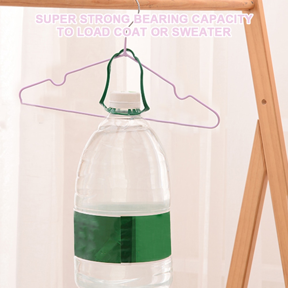 10pcs Children Adult Clothes Hanger Clothes Drying Rack Non-Slip Metal Shirt Hook Hangers Coat Hanger Clothes Accessories Rack