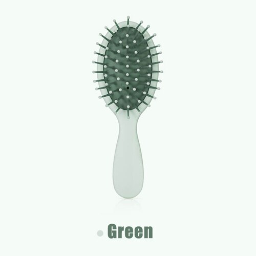 Xiaomi INS-Mini peine con cojín de aire, cepillo de pelo portátil, cepillo de masaje de , cepillos mágicos antiestáticos, peines para masaje de cabeza: Green