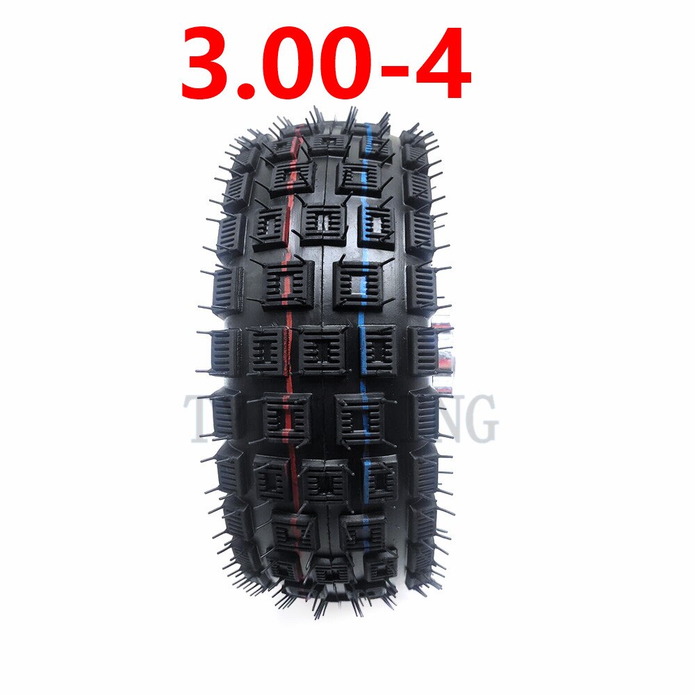 3.00-4 Electric Scooter Rear Wheel with Tyre Alloy Rim Hub and Inner Tube Wheels Gas Scooter Bike Motorcycle