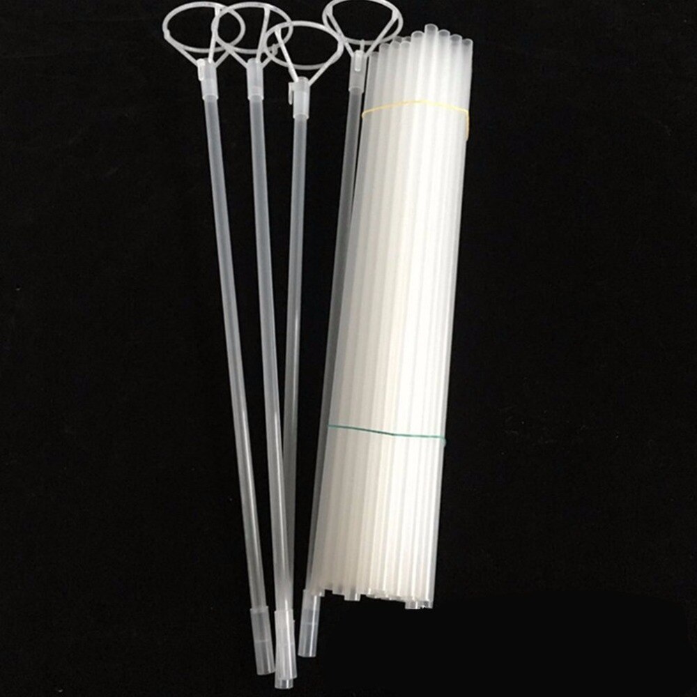 Transparante intrekbare ballonstok, ballonstokstok, houder, beker, verjaardag, feest, kerstmis, bruiloft, ballonnen, decoratie, gereedschap, speelgoed