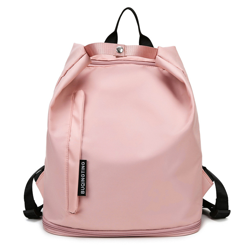 Mochila GRANDE impermeable para hombre y mujer, bolsa deportiva de viaje para gimnasio, piscina, natación, playa, Yoga, atletismo, entrenamiento: Pink