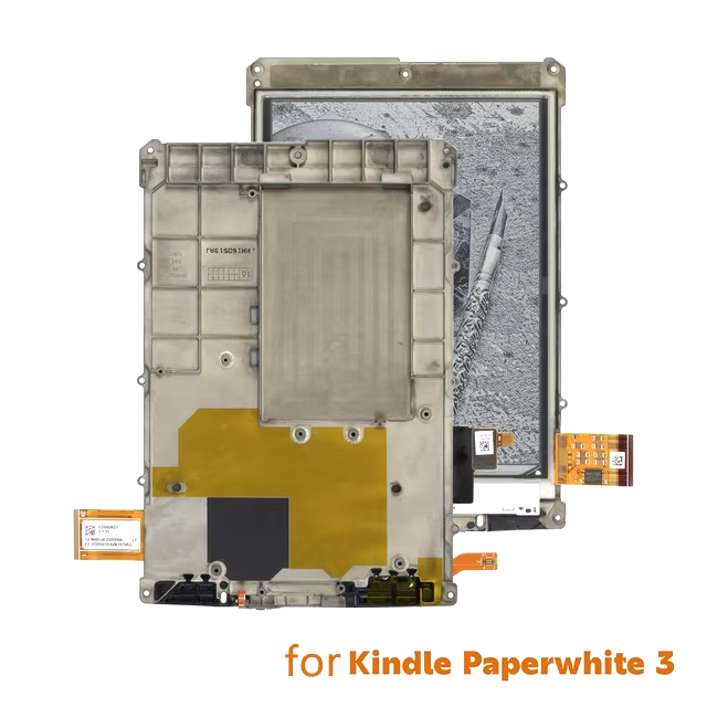 Originele E-Inkt 1448x1072 ED060KD1 (LF) C1-S1 300 dpi Scherm Voor Kindle Paperwhite 3 E-book reader LCD Display: Black