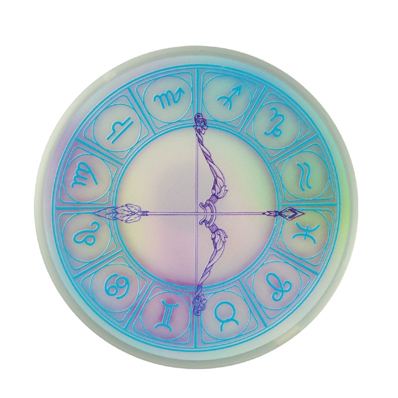 Magic Constellation Wireless Charger 15W Desk Quick Charging Pad Android Phones For Xiaomi Mi 9 Fast Charger With Led Light: Sagittarius