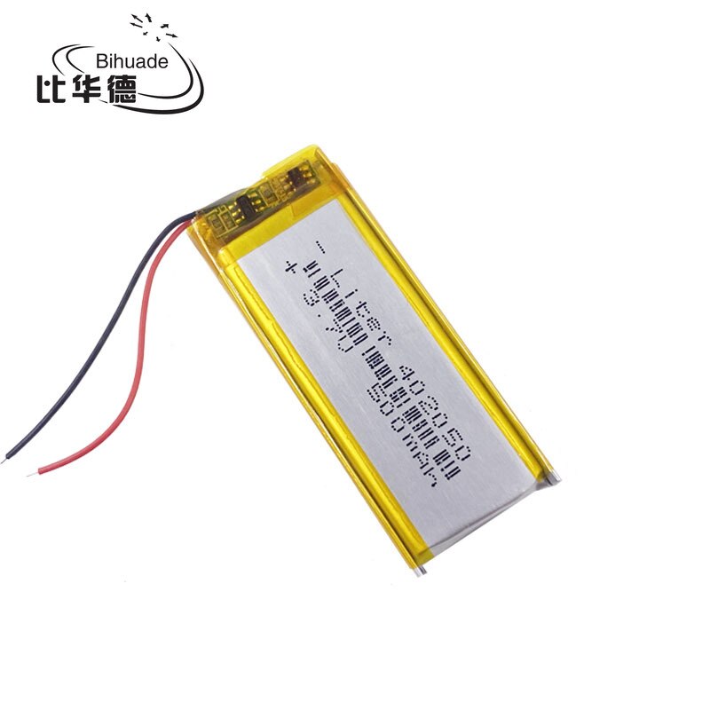 Lithium polymeer batterij 3.7V 402050 042050 Vervanging 382250P Taipower MP3 X19 500mAh