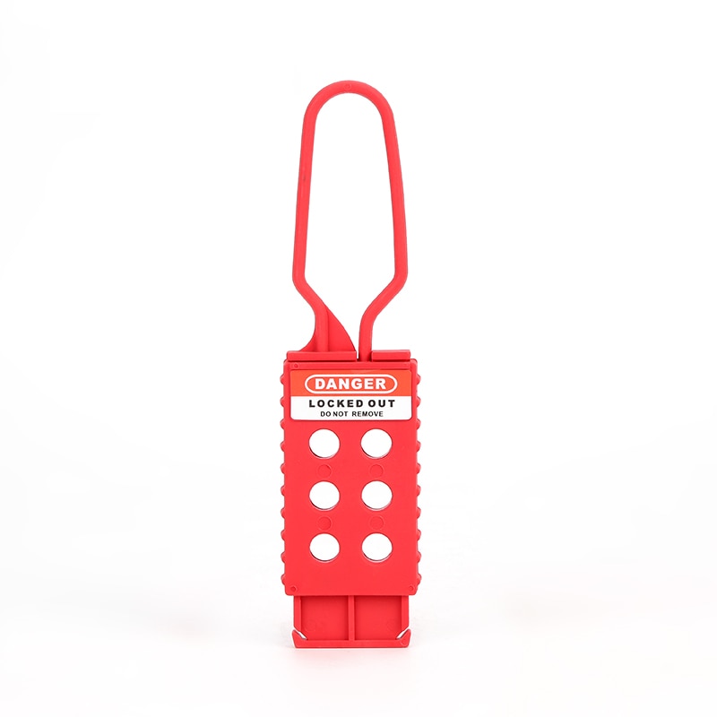 Lockey billig isolering pp stål aluminium säkerhet nylon hasp lockout tagout loto energi isolering lås