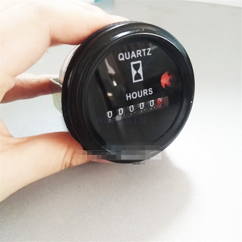 Excavator loader bulldozer engineering vehicle universal LCD hour meter timer LCD timetable