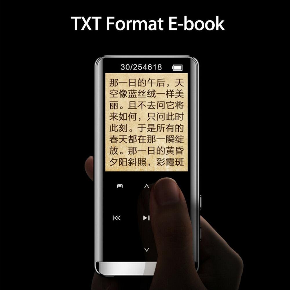 Bluetooth MP3 Player HIFI Sport Music Speakers MP4 Media FM Radio Recorder charging for 1.5 hours playing for 48 hours