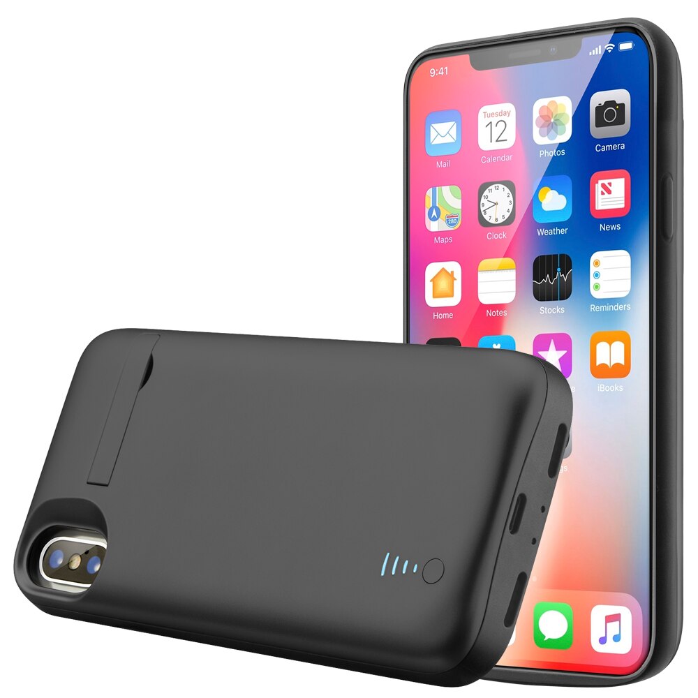 Funda de batería para iPhone X, XS, 5000mah, Xr, XsMax