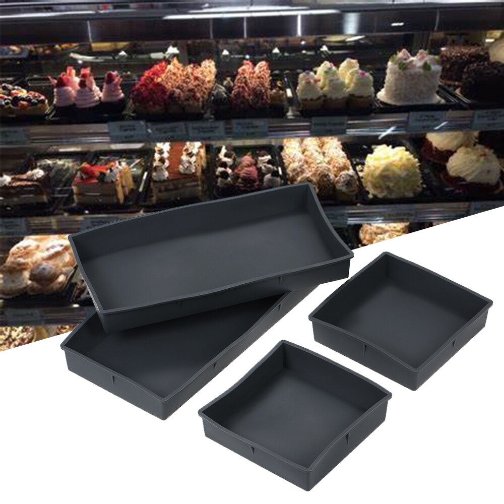Baking Tray Silicone Baking Tray Square Bread Cake Baking Trays Oven Baking Divider Kitchen Bakeware Baking Tray In The Oven