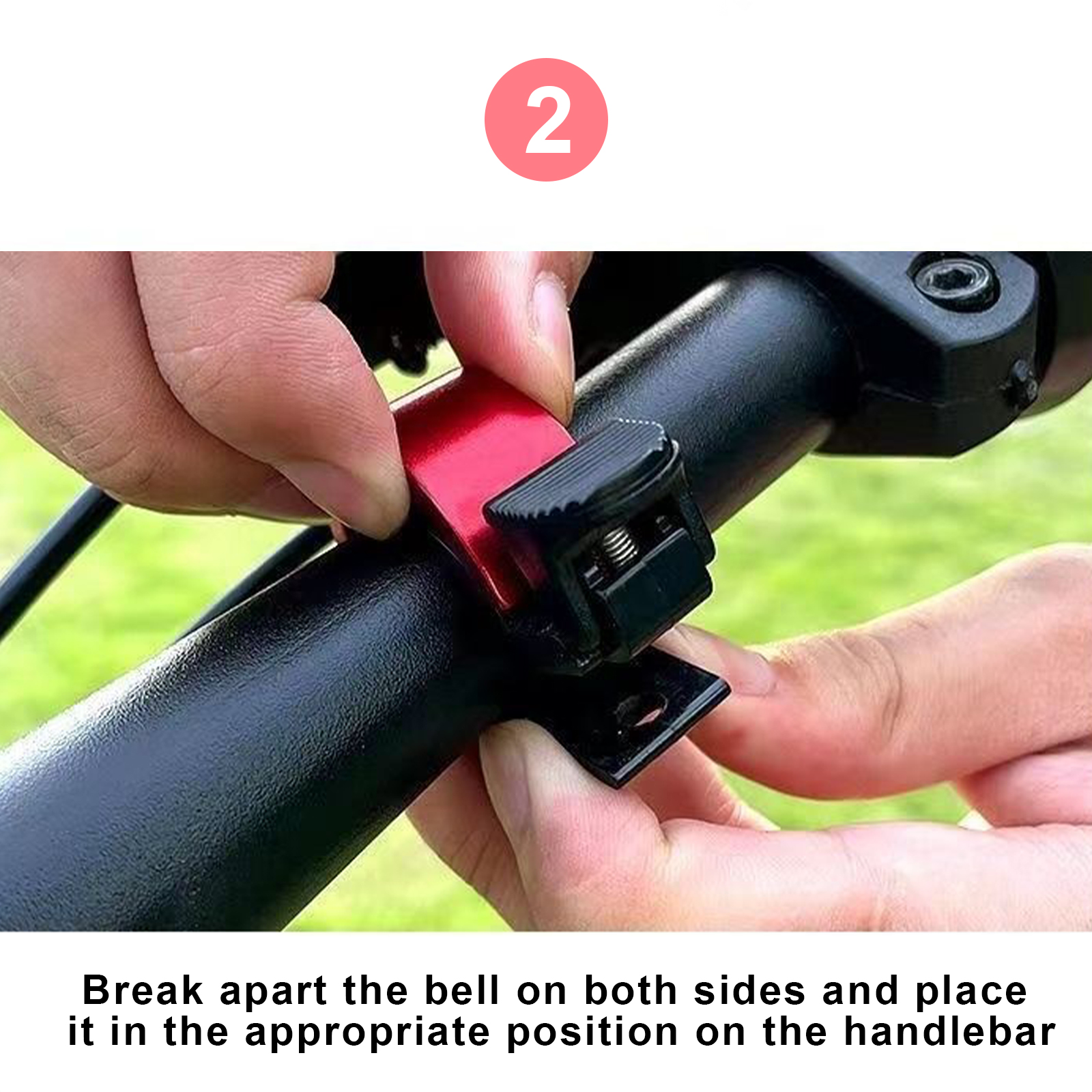 Sonnette de vélo Super forte pour vélo de montagne, klaxon Invisible universel pour adulte, accessoires d'équipement de vélo pliant