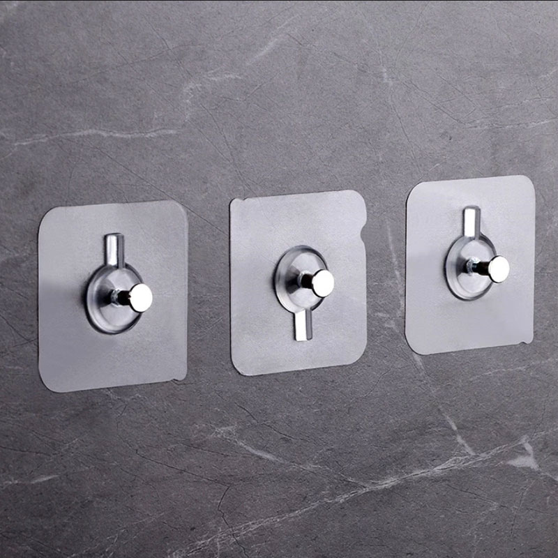 Multifunctionele Non-Trace Zelfklevende Nagels Haak voor Fotolijst Fotolijst Gat Opknoping Nagel Muur Plakken Tack foto's 2-8 Stuks