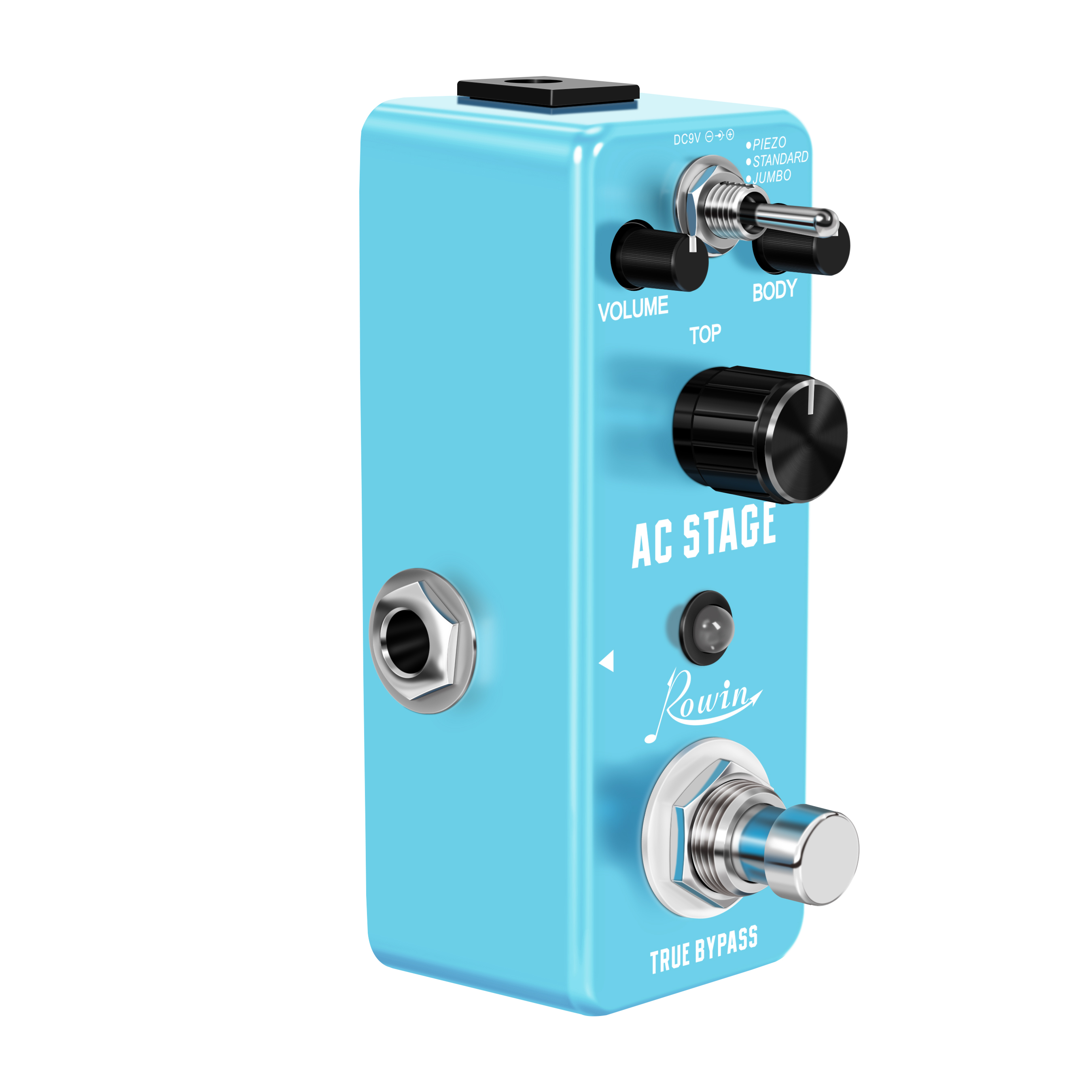 Rowin Gitarre Effekte Klassische Ac Bühne Akustische Effekte Pedal Gitarre True Bypass Akustische Gitarre Simulator Effekte