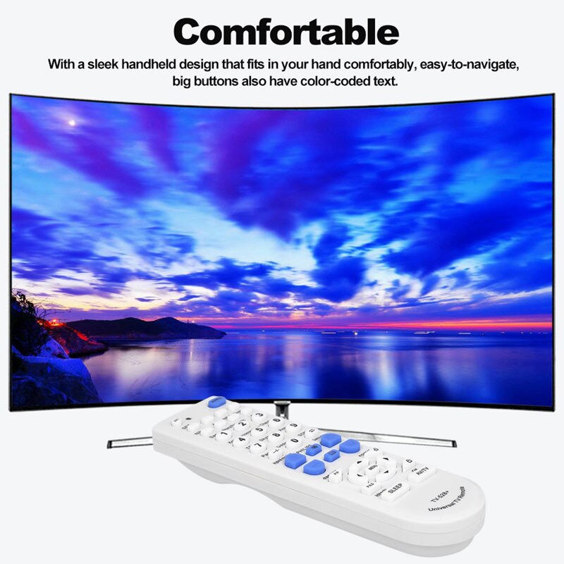 Portable Tv Remote Control, Universal Wireless Smart Replacement Controller For Smart Tv