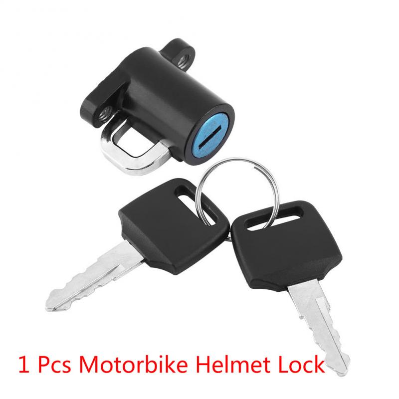 Universal- Motorrad Helm sperren Motorrad Fahrrad Helm sperren Auto-Styling Hängen Haken Helm Quad sperren Haken Mit 2 Tasten einstellen: Ursprünglich Titel