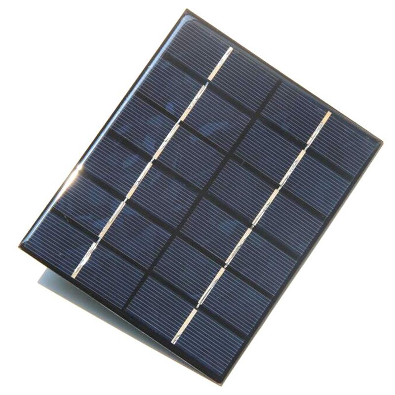 Solar Panel Solar Power Charger USB 6V Energy Saving Mini Polycrystalline 2W 110×136×3.0MM Module DIY