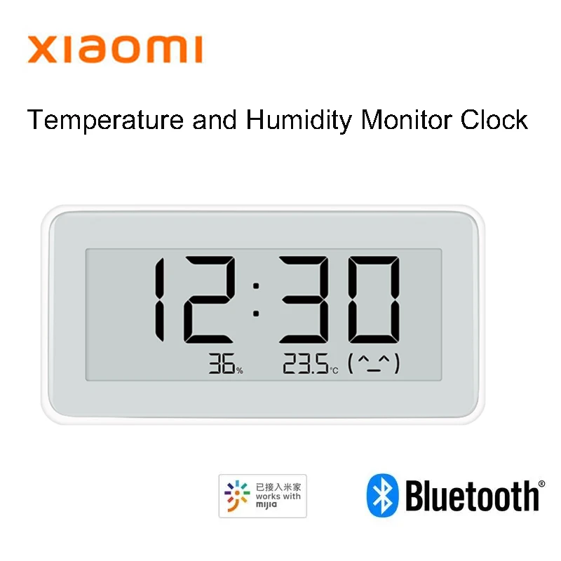Xiaomi mijia temperatur- og fugtighedsmåler ur indendørs udendørs hygrometer termometer e-link temperaturmålingsværktøj