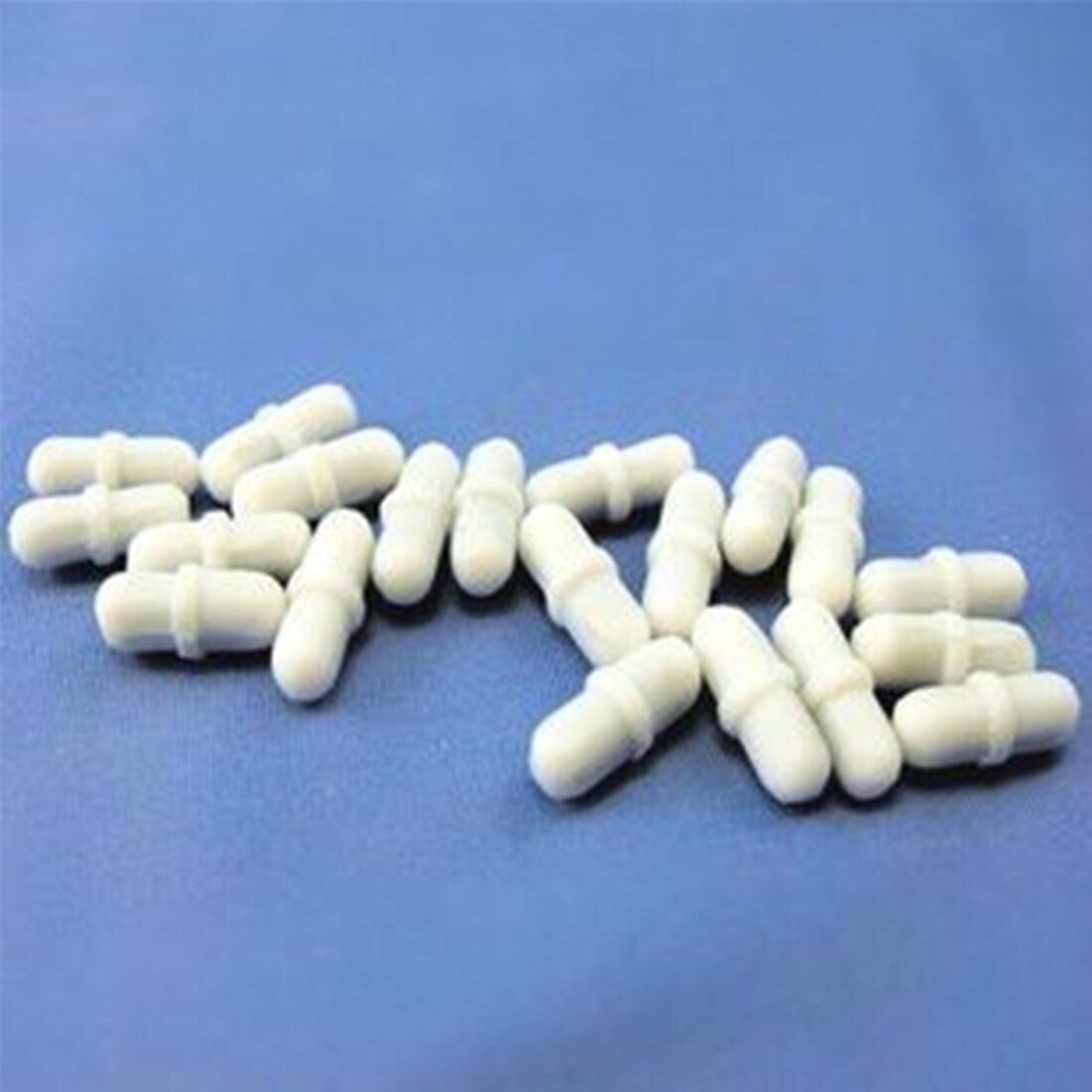 10*35mm Magnetic Stirrer Mixer Stir Bar PTFE Lab Spin Spinner Cylinder 1PCS