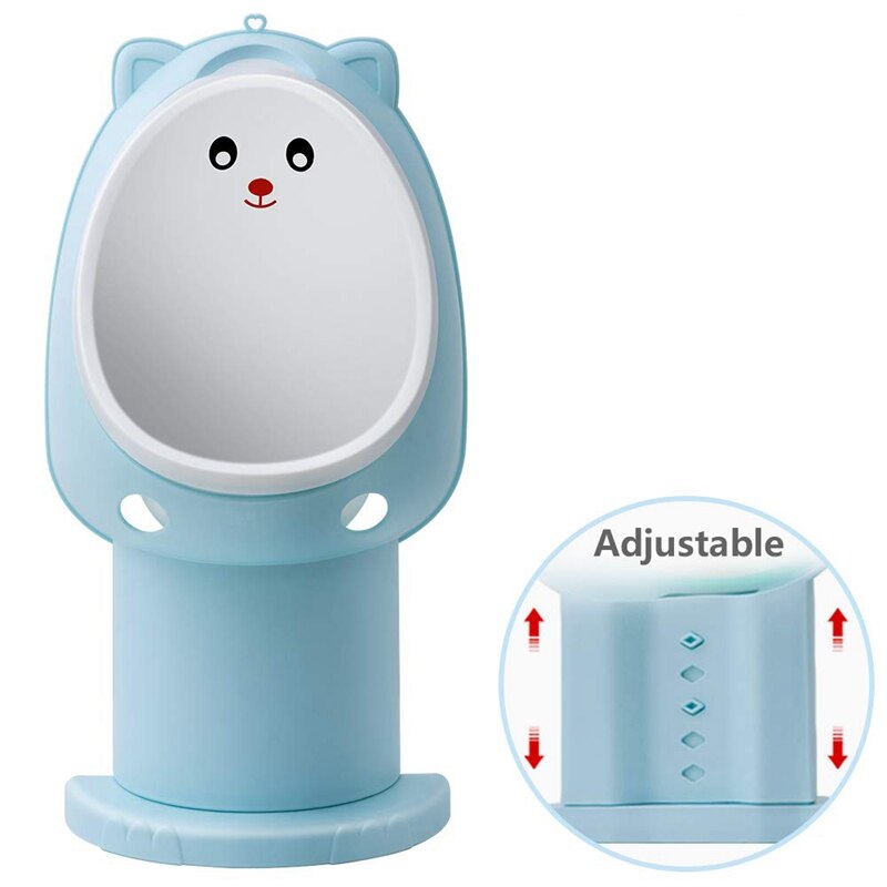 Zindelijkheidstraining urinoir kinderen peuter plastraining badkamer grappige baby training potjes