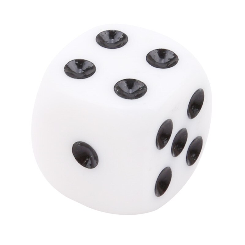 2pcs Flat Russian Dice Easy Magic Close-up Magic Trick Easy To Learn Mini Magic Props Toys Fun Toy Classic Toys