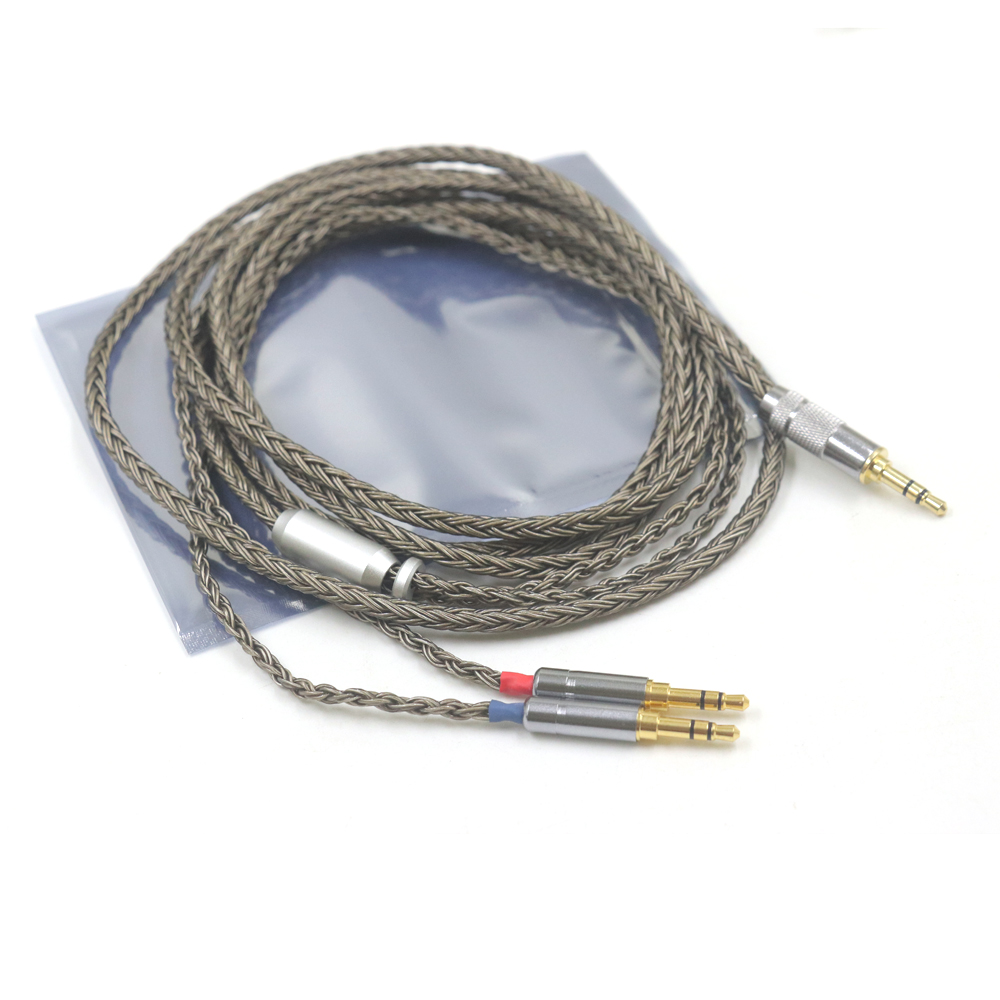 16 Cores 4 pin Xlr 4.4 2.5mm Headphone Earphone Cable For 3.5 Hifiman Ananda sundara HE1000se HE6se he400 Z7M2