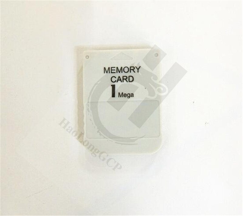 5pcs a lot White 1MB 1M 1 mega Memory Save Saver Card for Sony Playstation PS1 PSX Game System