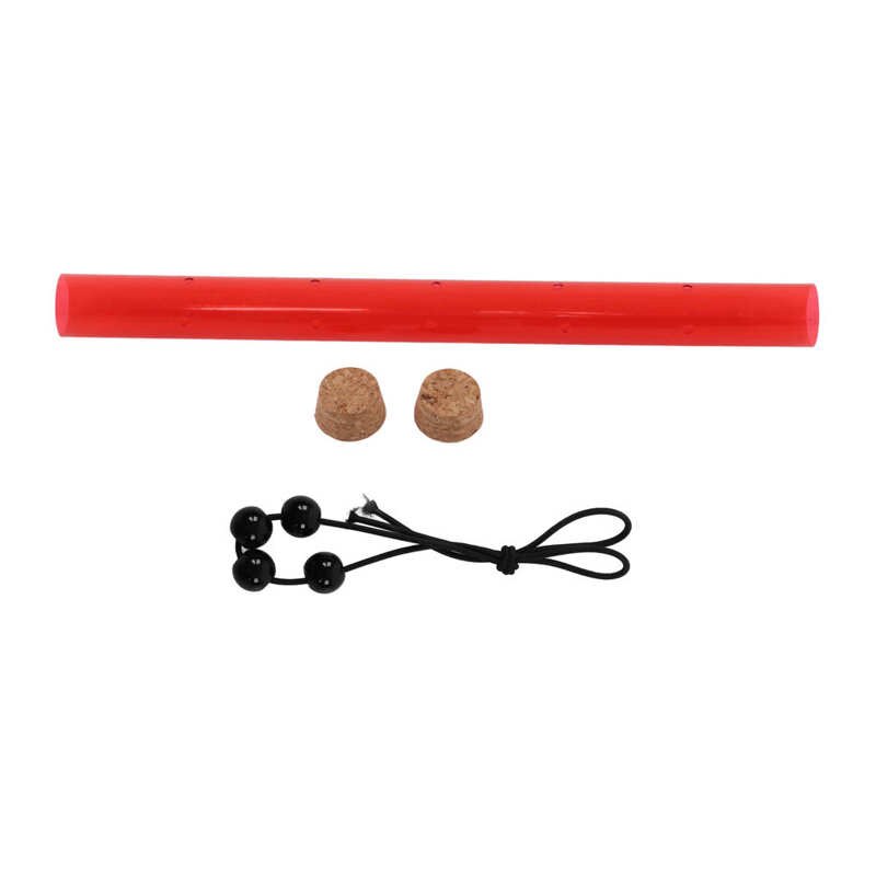 Tube Hanging Feeders 360 Degree View Easy Suspension Long Bird Feeder Easy To Fill for Attracting Birds: Red tube 40