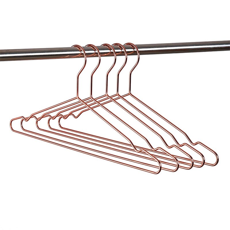 17 Inch Volwassen Heavy Duty Sterke Rose Goud Kleding Hangers, Kleerhangers, Pak Hangers, shirt Jurk Hangers, Zware Kleding: Default Title