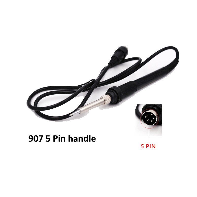 NOVFIX-mango de repuesto para soldador, FM-2028 9501 8801 907 para Estación de soldadura HAKKO, herramientas de reparación de soldadura, 1 ud., FX-951, 888, 936: 907 5pin