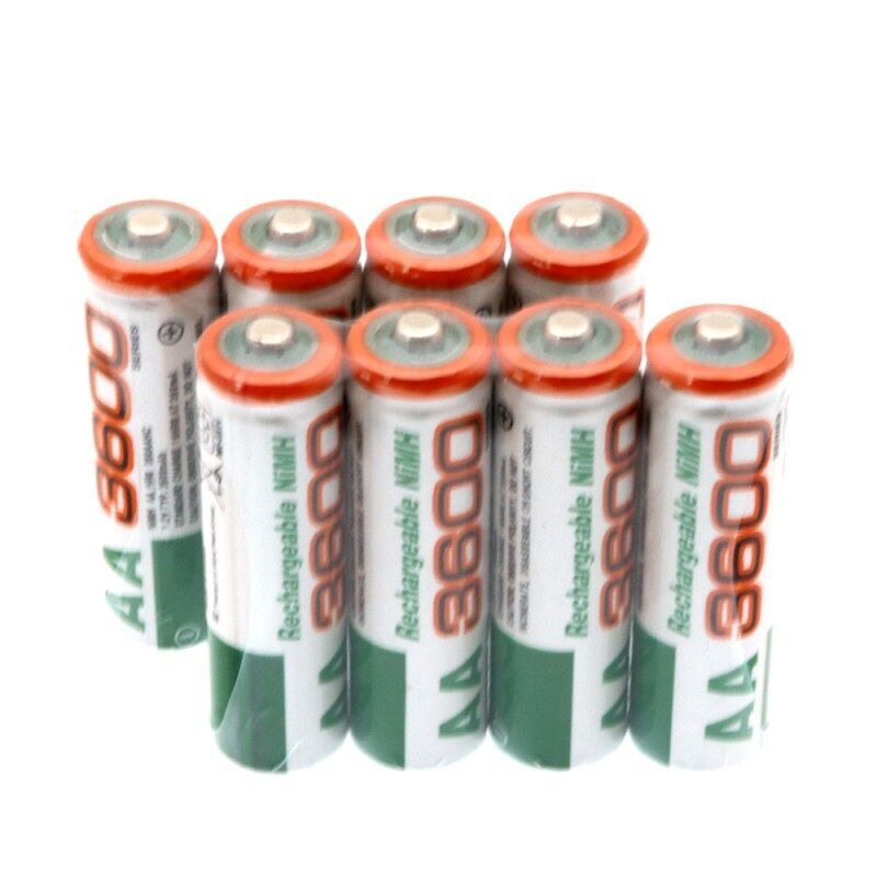 neue AA 3600mAh 1,2 V Akku NIMH AA3600 batterien Grandado