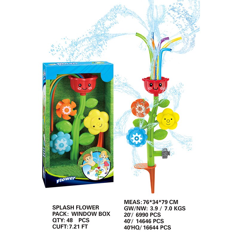 Kids Sprinkler Bloem Waternevel Speelgoed Gazon Sprinkler Splash Voor Yard Kids Outdoor Fun Zomer Water Speelgoed