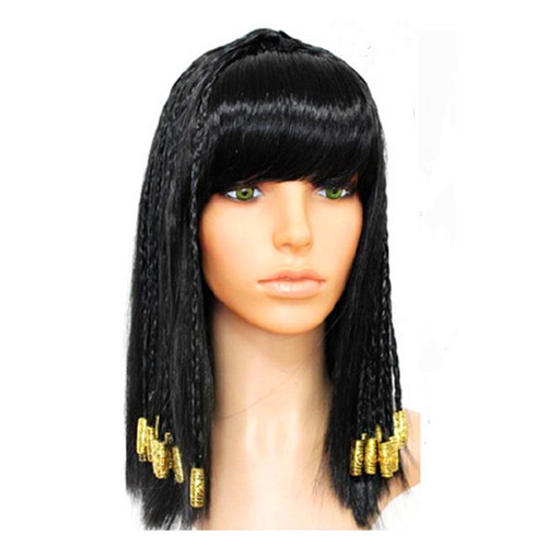Disfraces de Cleopatra, Carnaval de Egipto, Navidad, Año , , niños, Faraón Egipcio, vestido real: Wig