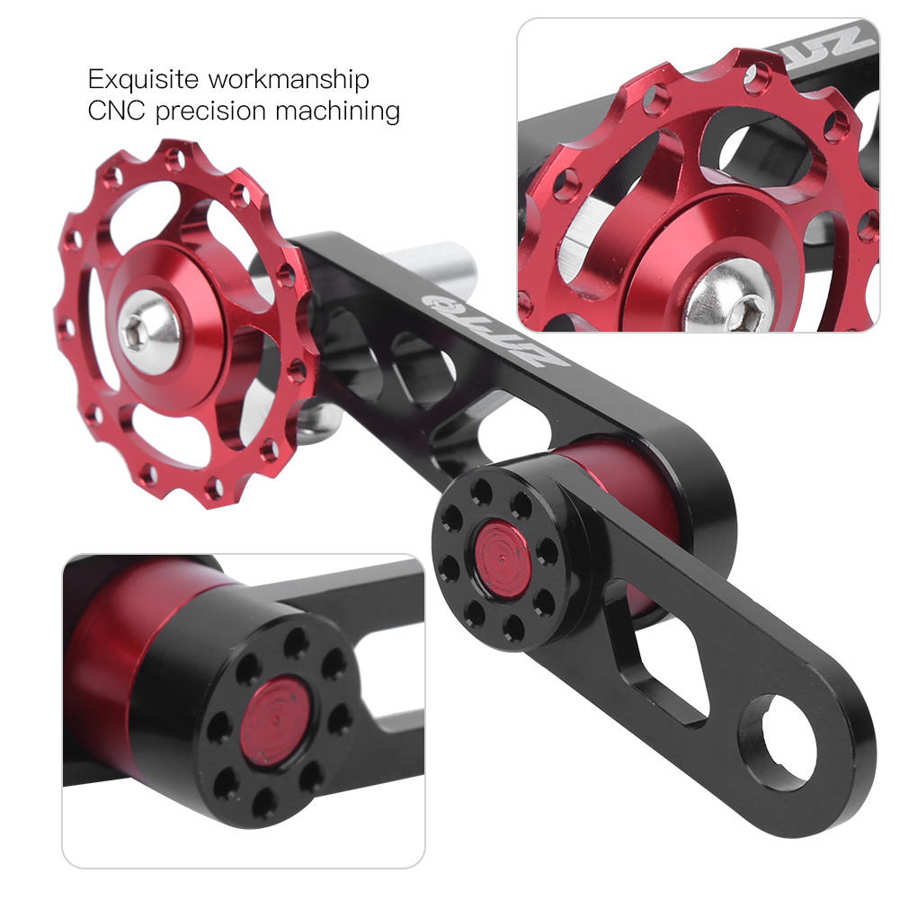 Ztto justering sykkel kjede strammer bak sykkel single speed converte folding gir sykkel kjede strammer sykkel deler