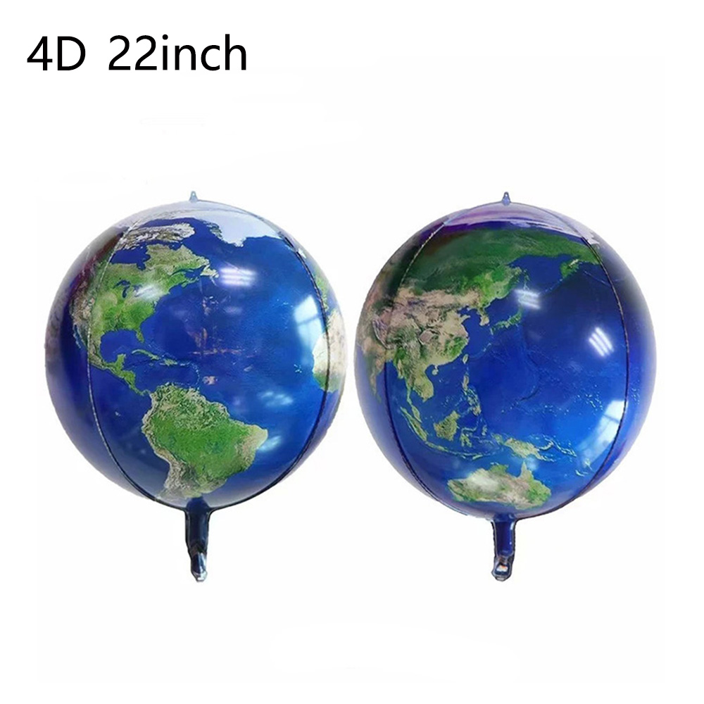 Globo de aluminio de astronauta 3D, globos de cohete, globos espaciales para niños, serie universo de astronauta, decoración de de cumpleaños del espacio exterior