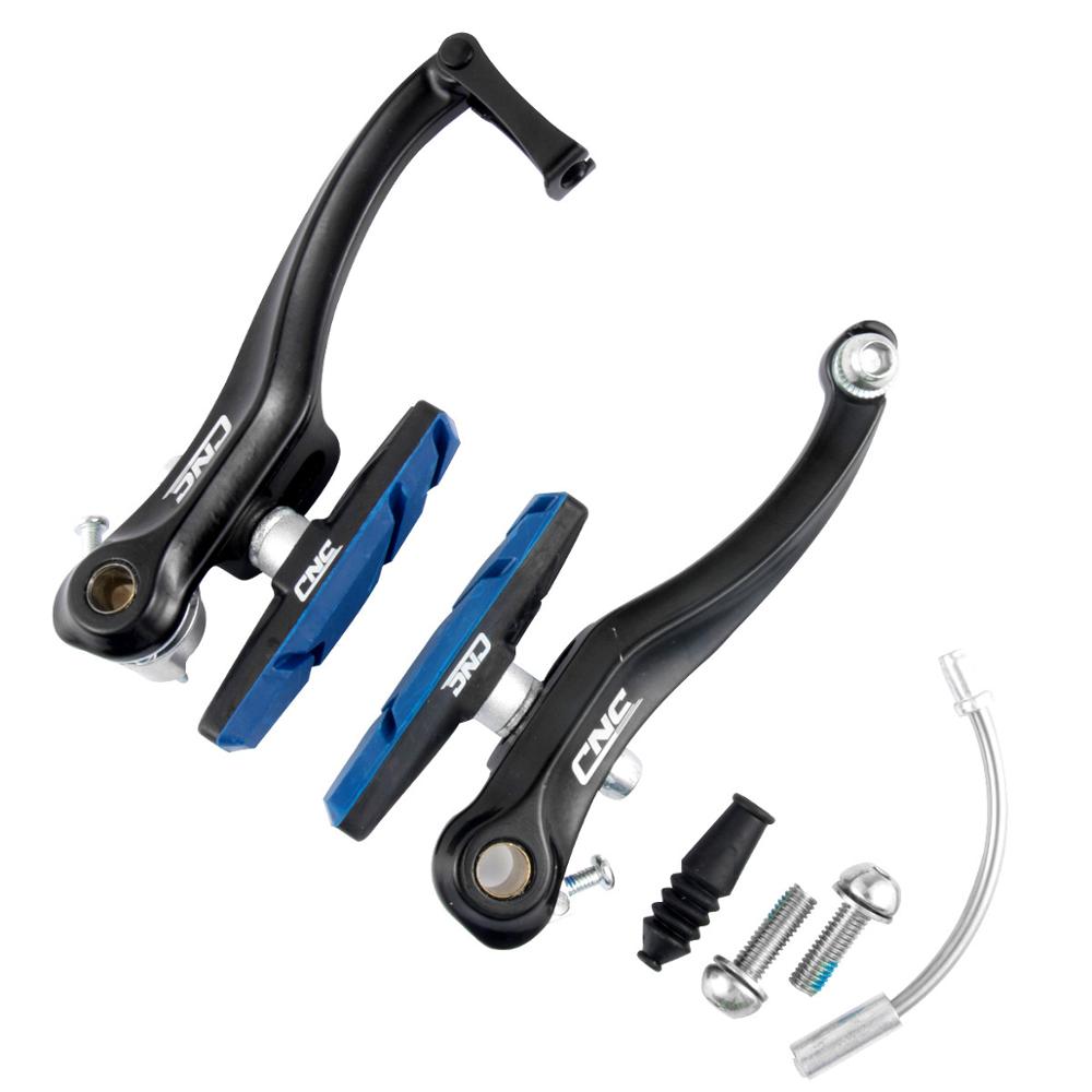 Mtb V - Brake Set Bike Brake Calipers Bicycle Accessory: Black Blue 1 Pairs