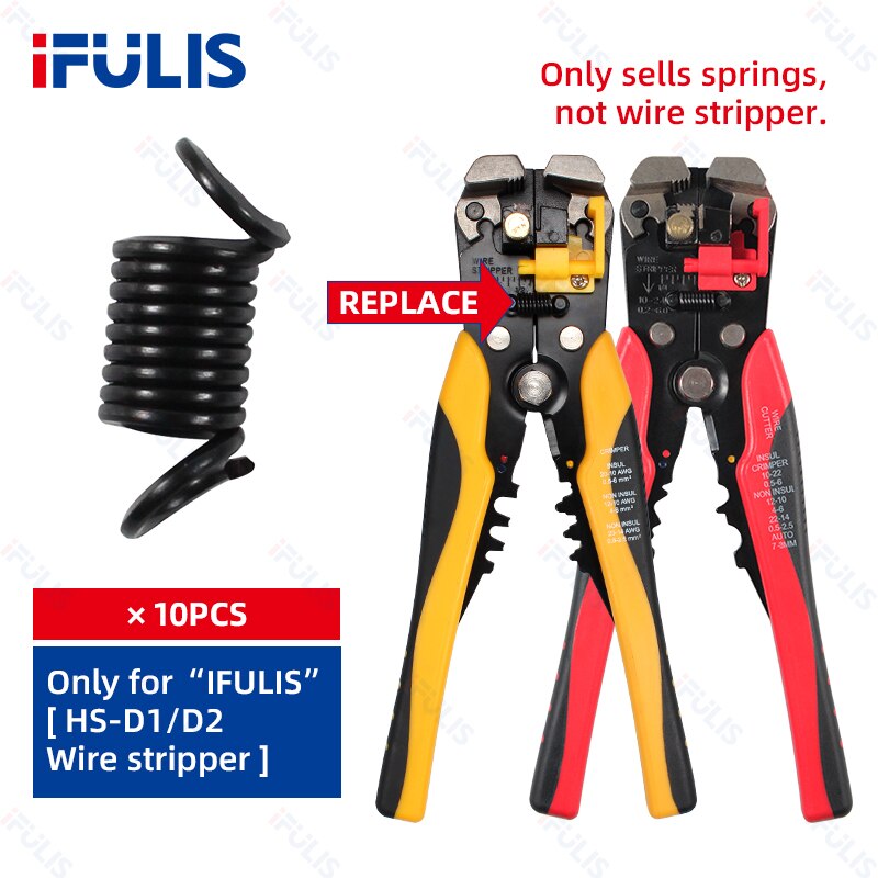 Crimping Tool Spring SN-48B 7.5Inch Pliers Sccessories HSC8 6-4 HS-D1 D2 HS-700B Repair Stripping Tool Cutting