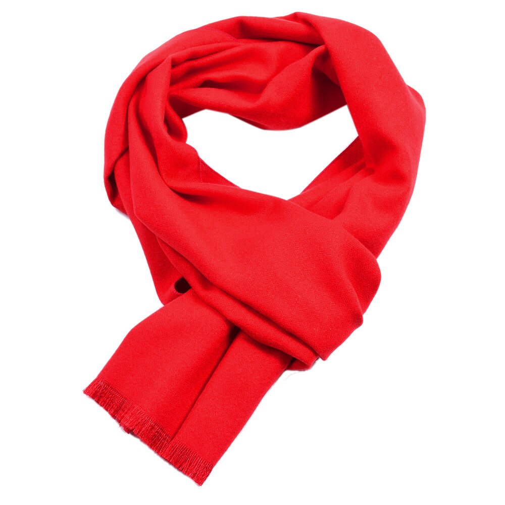 hommes couleur unie écharpe en cachemire hiver épaissir Pashmina châle homme noir gris écharpes décontracté gland Foulard Bufanda: 1