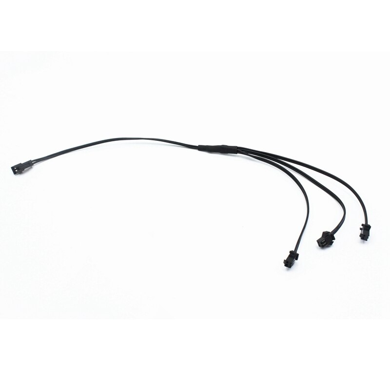 2/3/4/5 Way In 1 Splitter Cable 1 To 2/3/4/5 Connector For EL Wire Electroluminescent Light Conected With Inverter: 1 To 3