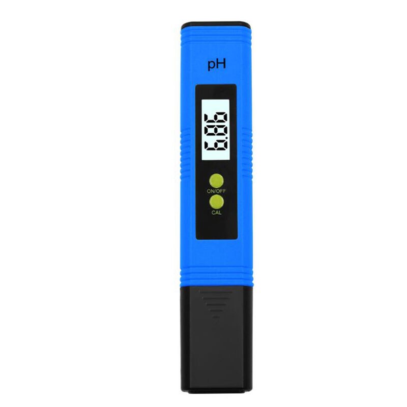 Digital ph meter tester vand test kit 0-14.00 ph, 0.01 nøjagtighed til hjemmet drikkevand hydroponics akvarier pool: Blå