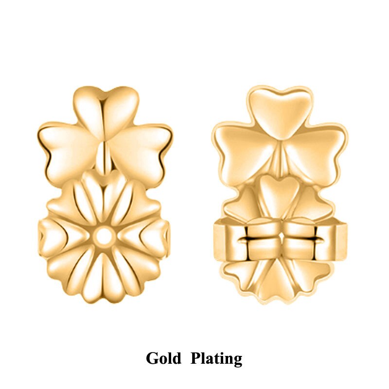 Nowe popularne Magic Bax Ear Studs urządzenie pomocnicze kreatywne nausznice Stud Buckle Lifter europejska i amerykańska biżuteria: E-Gold