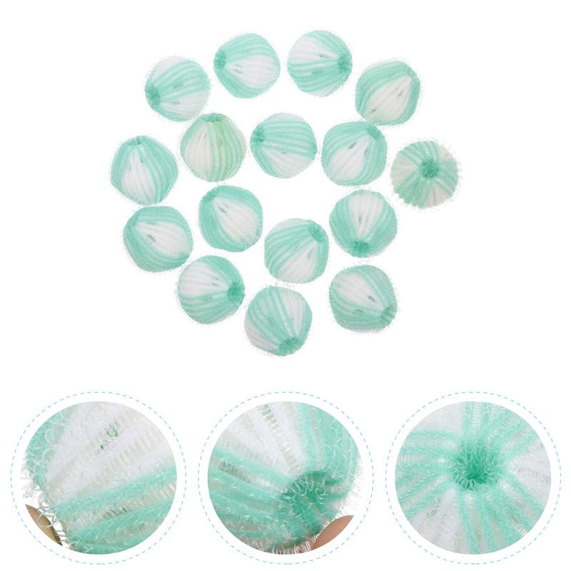 1 Set 16 Pcs Laundry Balls Washing Machine Lint Catchers Washing Balls