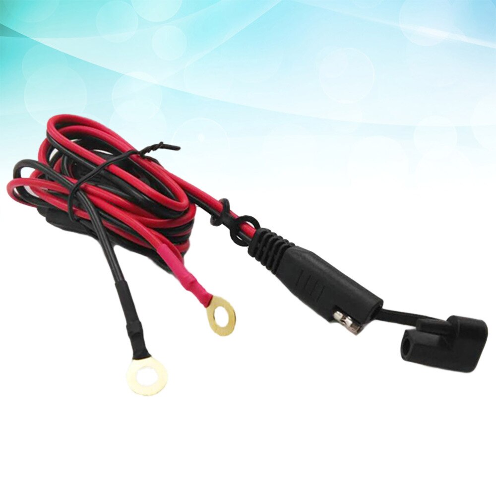 SAE to Round Terminal Charging Cable Motorcycle Circuit Cable Battery Power Line Solar Battery Connect Cable