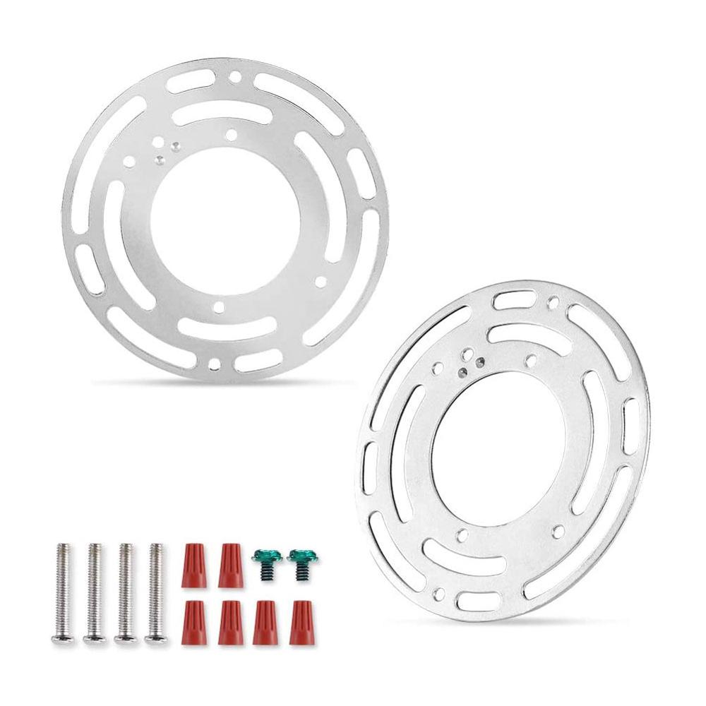 2 pc Ceiling Light Fan Fixture Mounting Bracket 4 Inches Diameter Universal Light Crossbar For Mount Wall Light Ceiling Light