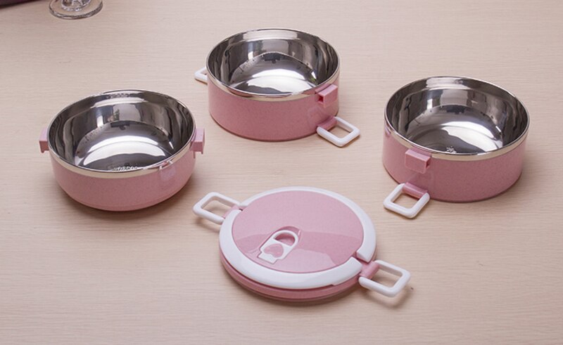 Thermische Thermos Mittagessen Kasten Japanischen Edelstahl Bento Kasten Für Lebensmittel Suppe Container Lagerung Tragbare Picknick Camping fallen