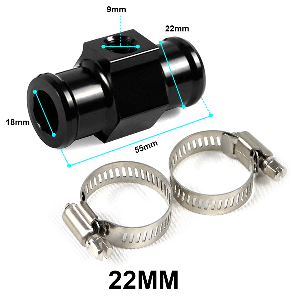 Moto KOSO medidor de temperatura del agua Mini medidor termómetro Moto Universal para XMAX300 CB400 MT 07 09 Sensor Scooter Racing: Champán