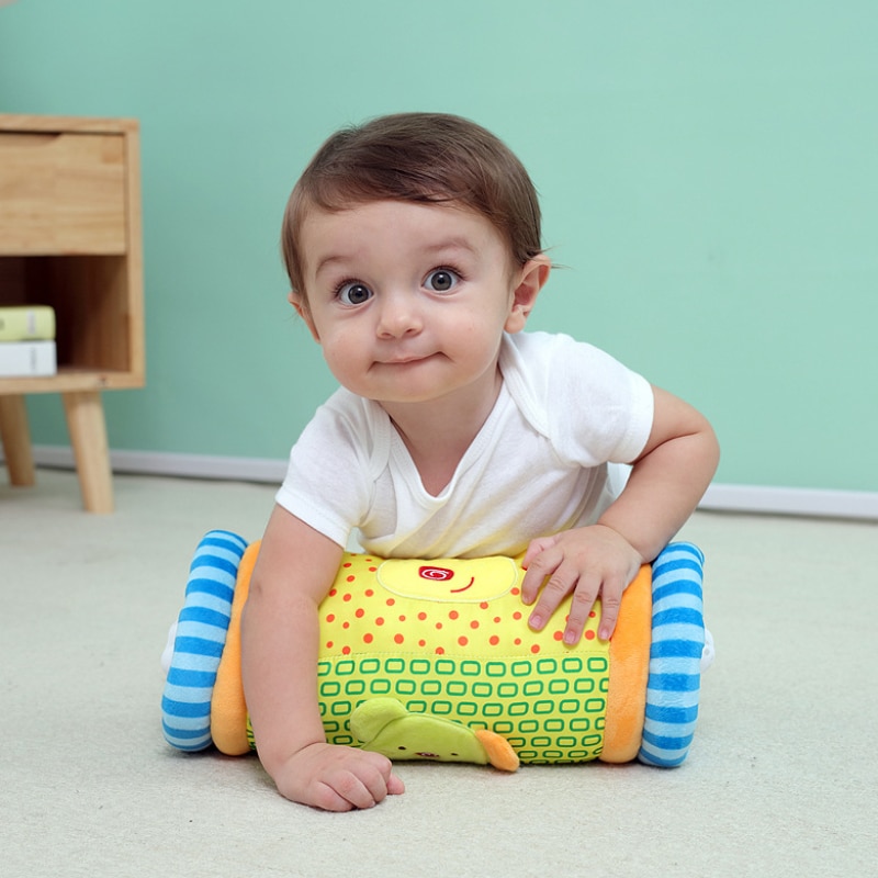 Baby multifunktionel hjælpelæring gennemsøgning rullelære læring at gå puslespil fitness gennemsøgning kravlende legetøj babyens favorit