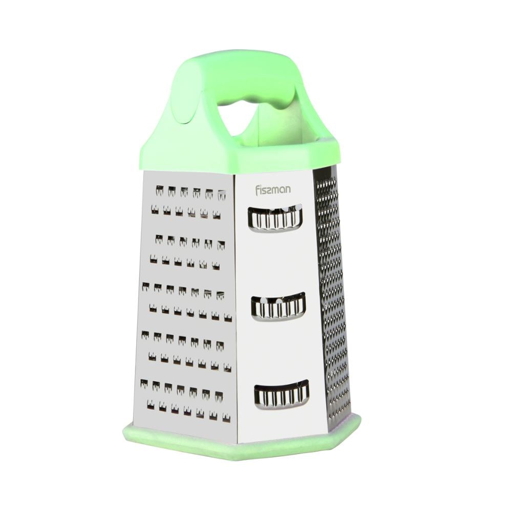 Fissman 6-Side Grater Multi-functional Slicer for Cheese Garlic Ginger Vegetable Potato Carrot