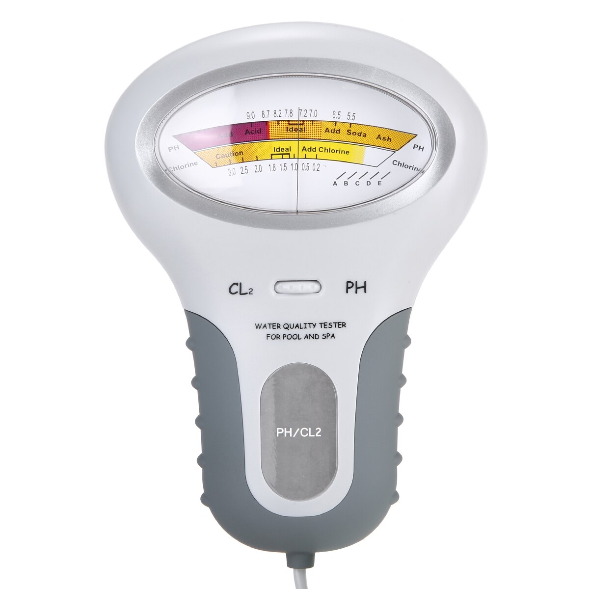 PH/CL2 testeur de chlore de de l'eau compteurs de niveau