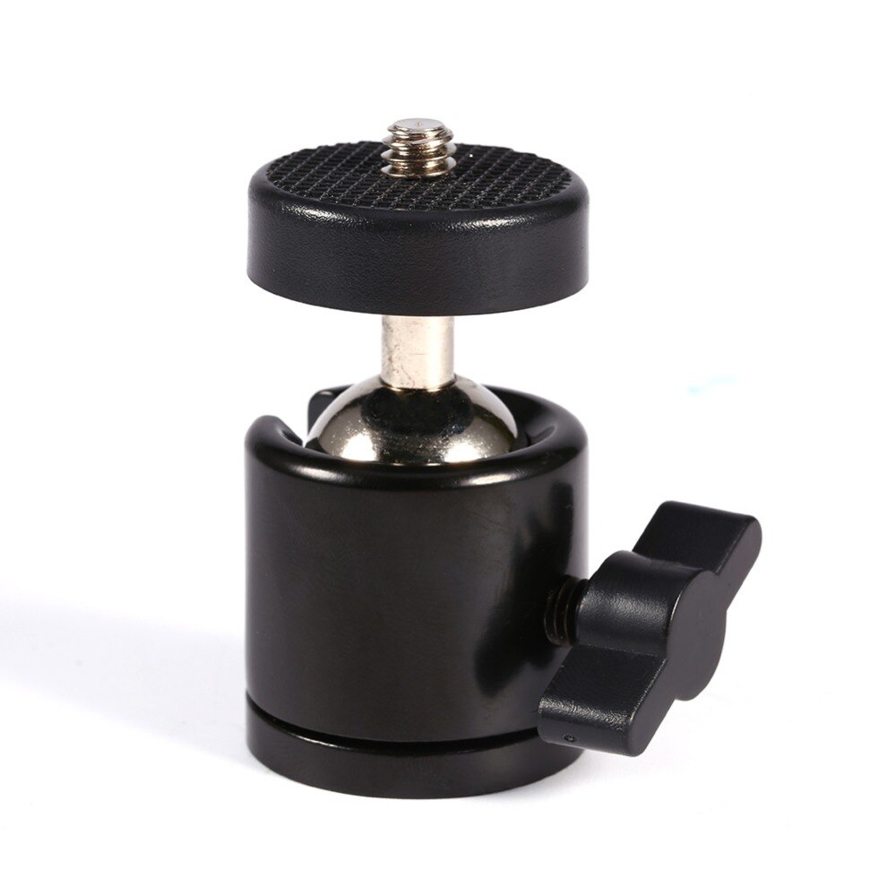 Mini trépied tête de boule + 1/4 "support à vis pivotant à 360 degrés, accessoires pour appareil photo DSLR DV